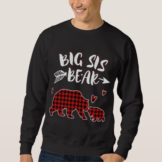 Big Sis Beer Xmas Red Pset Match Trui (Voorkant)