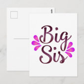 Big Sis Briefkaart (Voorkant / Achterkant)