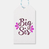 Big Sis Cadeaulabel (Voorkant)