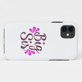 Big Sis Case-Mate iPhone Case (Achterkant (horizontaal))