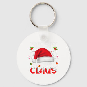 Big Sis Claus Kerstman Familie Matching Paja Sleutelhanger