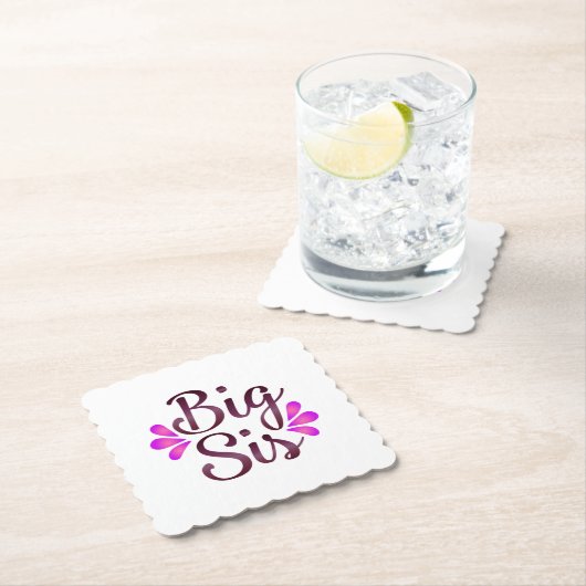 Big Sis Kartonnen Onderzetters (Insitu)