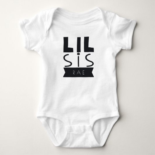 Big Sis & Lil Sis set Romper (Voorkant)