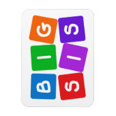 Big Sis magnet Magneet (Verticaal)