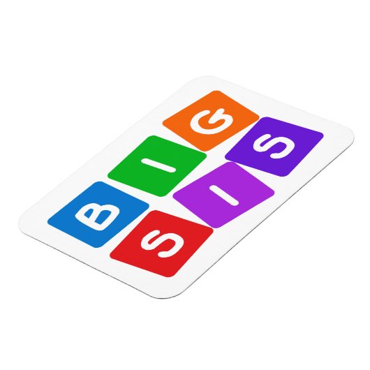 Big Sis magnet Magneet (Linkerzijde)