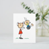 Big Sis met Little Brother Kaarten en Stickers (Staand voorkant)