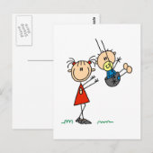 Big Sis met Little Brother Kaarten en Stickers (Voorkant / Achterkant)