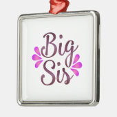 Big Sis Metalen Ornament (Links)