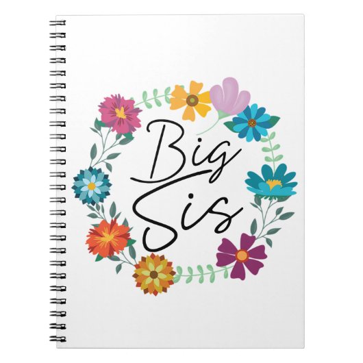 BIG SIS NOTITIEBOEK (Voorkant)