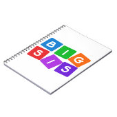 Big Sis notitieboek (Linkerzijde)