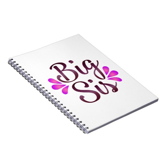 Big Sis Notitieboek (Rechterzijde)
