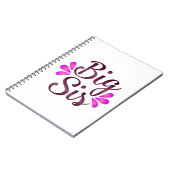 Big Sis Notitieboek (Linkerzijde)
