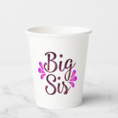 Big Sis Papieren Bekers (Voorkant)