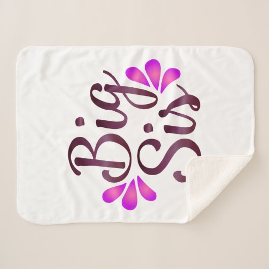 Big Sis Sherpa Deken (Voorkant (horizontaal))