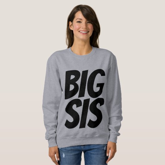 BIG SIS SISTER T-Shirts & Sweatshirts (Voorkant volledig)