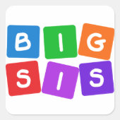 Big Sis stickers (Voorkant)