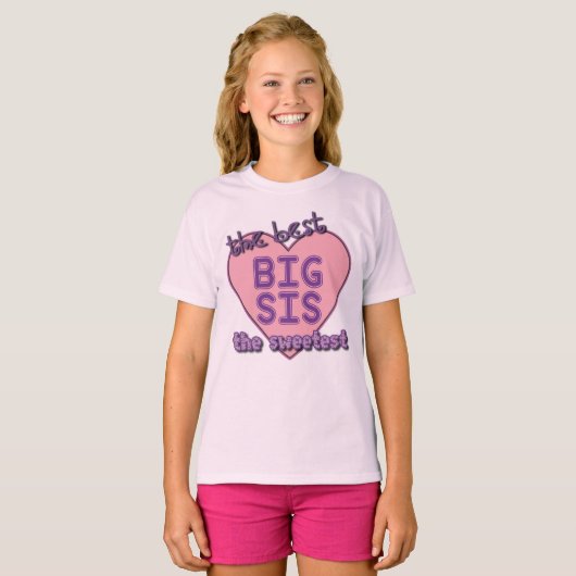 Big Sis T-shirt (Voorkant volledig)