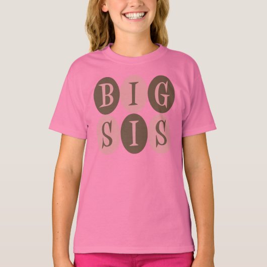 Big Sis t-shirt (Voorkant)