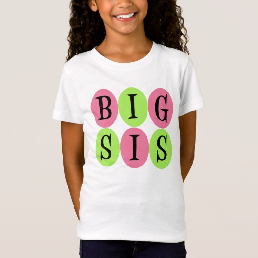 Big Sis t-shirt (Voorkant)