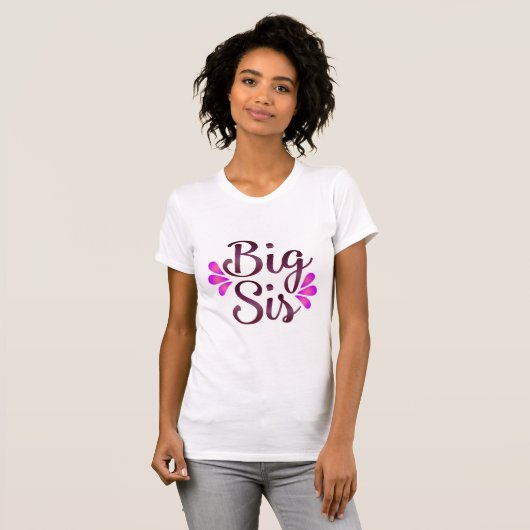 Big Sis T-shirt (Voorkant volledig)