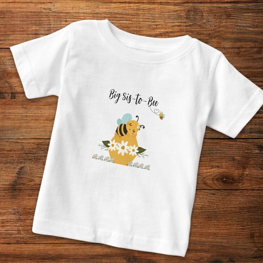 Big Sis-to-Bee Baby & Peuter T-shirt