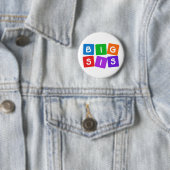Big Sis-toets Ronde Button 5,7 Cm (In situ)