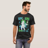 Big Sis van het meisje van de geboorte, die de oni T-shirt (Voorkant volledig)