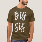 Big Sis voor Big Little Brother en zuster T-shirt (Voorkant)