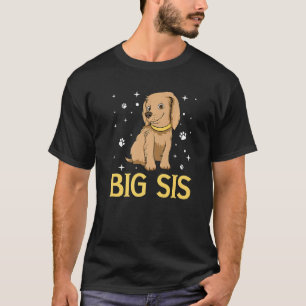Big Sis voor Big Little Brother Sister Siblings Ma T-shirt