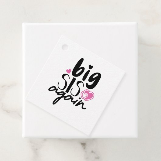 Big Sis weer Bedankjes Labels (In situ)