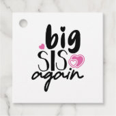 Big Sis weer Bedankjes Labels (Voorkant)