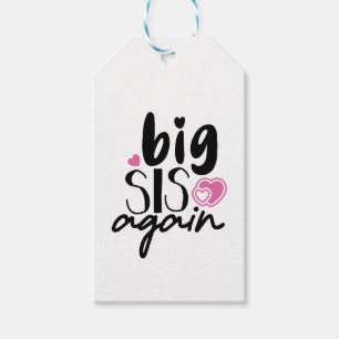 Big Sis weer Cadeaulabel