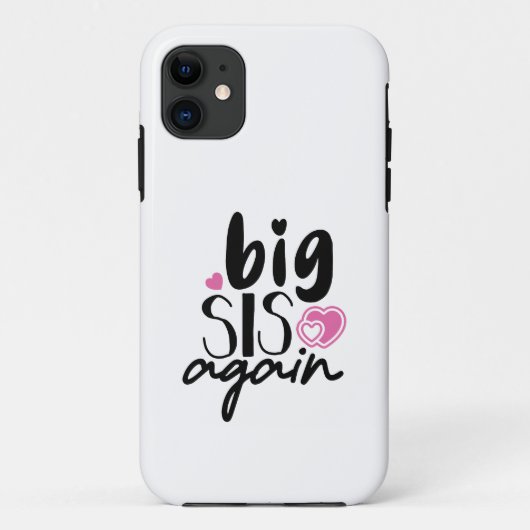 Big Sis weer Case-Mate iPhone Case (Achterkant)