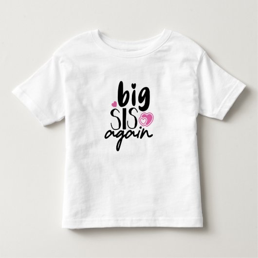 Big Sis weer Kinder Shirts (Voorkant)