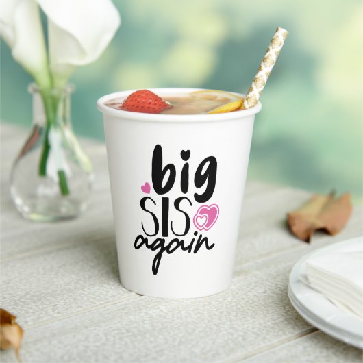 Big Sis weer Papieren Bekers (Insitu)