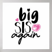 Big Sis weer Poster (Voorkant)