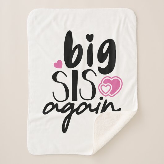 Big Sis weer Sherpa Deken (Voorkant)