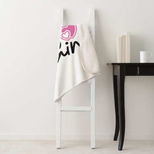 Big Sis weer Sherpa Deken (In situ)