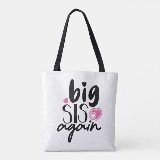 Big Sis weer Tote Bag (Achterkant)