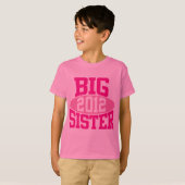 BIG SISTER 2012 (roze) T-shirt (Voorkant volledig)