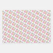 Big Sister 2024 - Little Miss Best Big Sis Inpakpapier Vel (Voorkant 3)