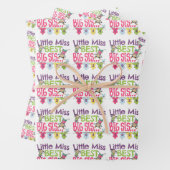 Big Sister 2024 - Little Miss Best Big Sis Inpakpapier Vel (In situ)