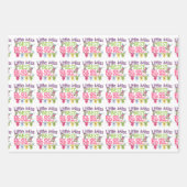 Big Sister 2024 - Little Miss Best Big Sis Inpakpapier Vel (Voorkant)