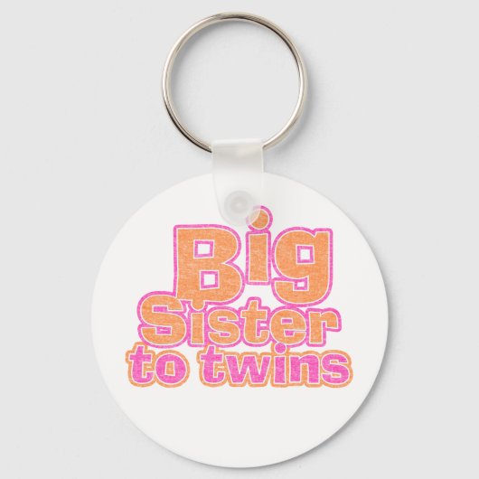 Big Sister aan Twins Sleutelhanger (Voorkant)