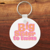 Big Sister aan Twins Sleutelhanger (Voorkant)