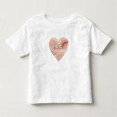 Big Sister Abstract Heart Shirt – Modern Family Gi (Voorkant)