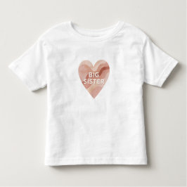 Big Sister Abstract Heart Shirt – Modern Family Gi