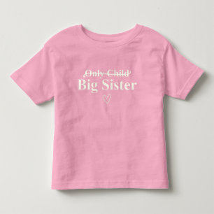 Big Sister Announcement Kinder Shirts
