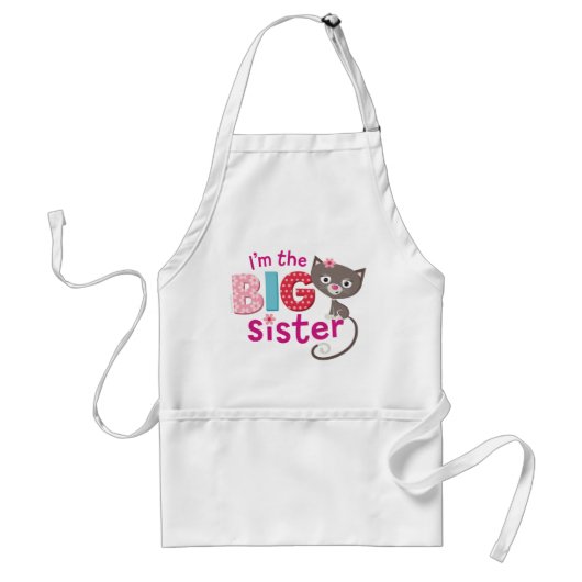 BIG Sister Apron Standaard Schort (Voorkant)