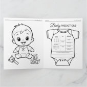 Big Sister Baby Aankondiging Kaart (Binnen)